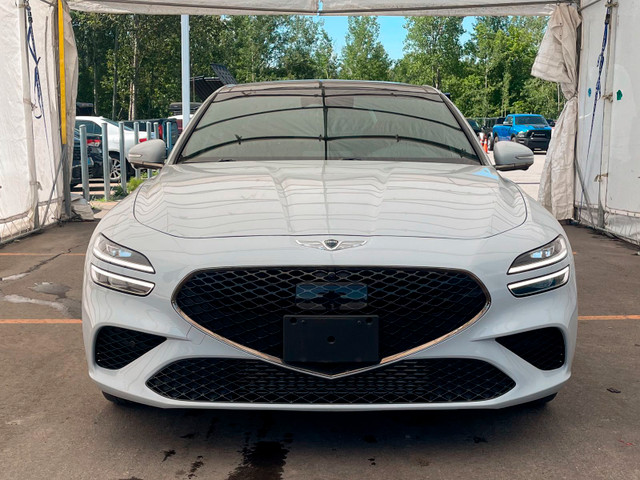 2022 GENESIS G70 3.3T SPORT AWD *TOIT* CUIR ROUGE *BREMBO* HUD * in Cars & Trucks in Laurentides - Image 4