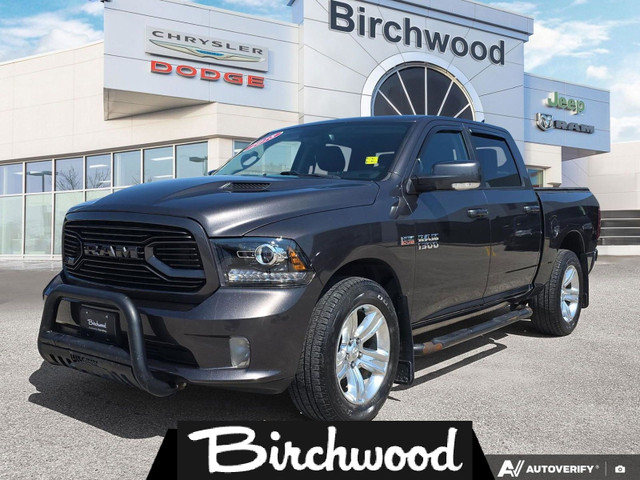 2018 Ram 1500 Sport | Local | One Owner | CarPlay | Hitch Receiv in Cars & Trucks in Winnipeg