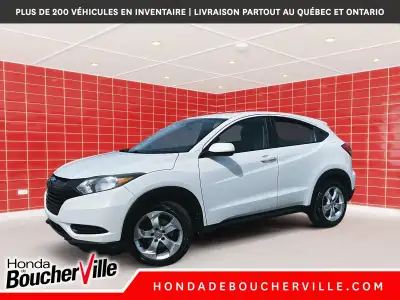 2017 Honda HR-V LX TRACTION INTEGRALE, MAGS, JAMAIS ACCIDENTÉ
