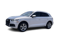 2018 Audi Q5 2.0T Technik quattro Ibis White ONE OWNER CLEAN CARFAX Black w/Leather Seating Surfaces... (image 3)