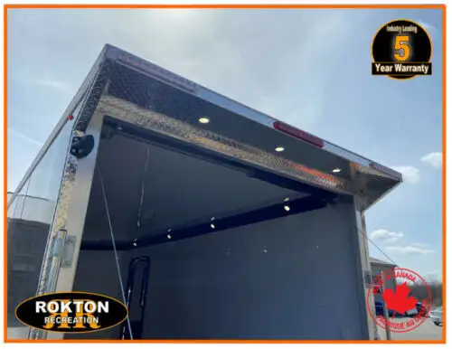 2025  7x 16 Extra Height tow tek cargo trailer, awning much 5 yr in Cargo & Utility Trailers in Mississauga / Peel Region - Image 7
