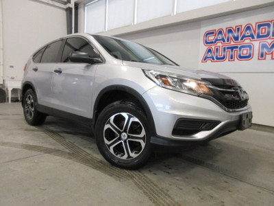  2016 Honda CR-V LX AWD, ALLOYS, HTD. SEATS, A/C, BT, CAMERA, 12