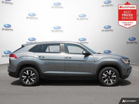 New Price! Odometer is 40747 kilometers below market average! Pure Gray 2023 Volkswagen Atlas Cross... (image 5)