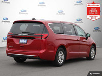 New Price! Odometer is 611 kilometers below market average! Red Hot Pearlcoat 2024 Chrysler Pacifica... (image 4)