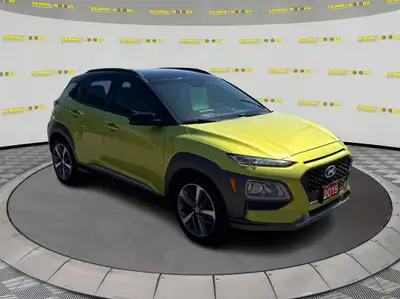 Discover the 2019 Hyundai KONA your perfect companion for city adventures! With its sleek design, fu...