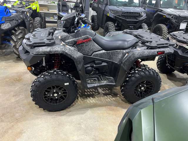 2025 Suzuki 2025 KINGQUAD 750XPZ CAST CARBON in ATVs in Barrie - Image 2