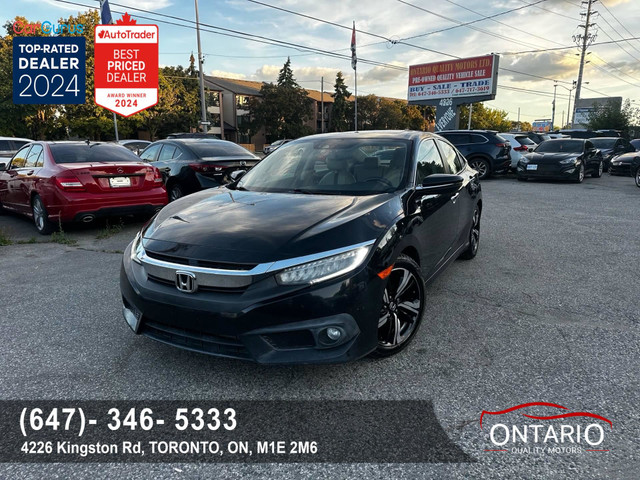 2016 Honda Civic Touring | Beige Interior | Fully Loaded! in Cars & Trucks in City of Toronto