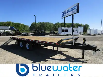 Canada Trailers Flat Bed Trailers 102in. x 16' starting at $8,755.00 ! Models Built To Order (starti...