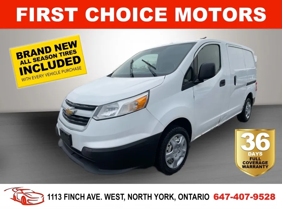 2015 CHEVROLET CITY EXPRESS LS ~AUTOMATIC, FULLY CERTIFIED WITH