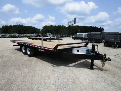 Canada Trailers Deckover Tilt Trailer 15,120 lbs. GVWR is $14,870.00 ! Ord: 073957 - Ser: 2CPUSH2F2S...