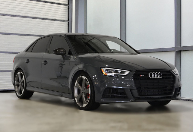 2019 Audi S3 SEDAN Technik / Black optics / Gris nano / Carplay  in Cars & Trucks in Longueuil / South Shore