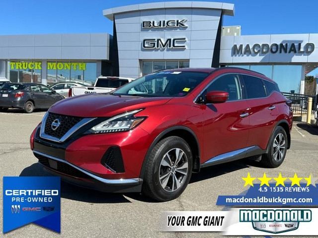 2019 Nissan Murano SV AWD - Certified - Sunroof - $198 B/W in Cars & Trucks in Moncton