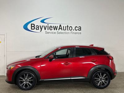 2018 Mazda CX-3 GT GT HATCH ROOF, LEATHER!