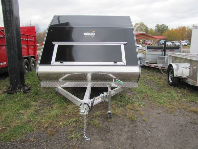 Mission Trailers All Aluminum 7'X16' Snowmobile Trailer in Cargo & Utility Trailers in Peterborough - Image 2