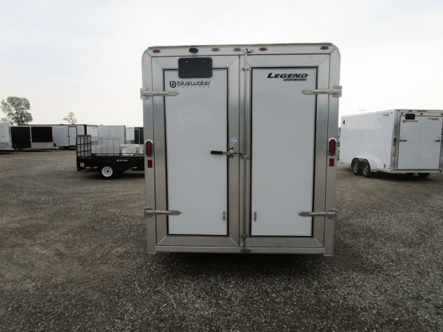 2023 Legend Aluminum Deluxe V-Nose Trailer - 7' x 17'! in Cargo & Utility Trailers in Barrie - Image 3