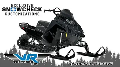 VR Thetford Paiement à partir de 0$/sem. + TX. 2026 POLARIS 850 RMK PRO 155 La PRO RMK offre une per...