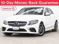 2019 Mercedes-Benz C-Class C 300 AWD w/ Apple CarPlay, Dual Zone