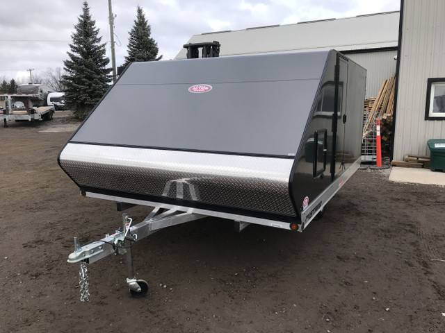 2023 SLED SHED HYBRID PRO STARR SNOWMOBILE TRAILER – 8.5′ X 12′ in Cargo & Utility Trailers in London - Image 3