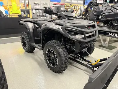 2025 Can-Am basecamp motorsports Outlander XT 1000R-CAN-AM PLOW KIT INSTALLED PRICE IS JUST PLUS TAX...