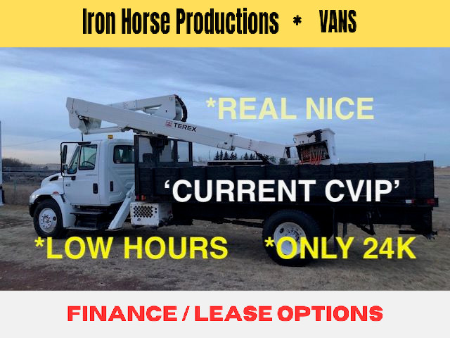 2007 International 4300 DT466 DIESEL 50’ BUCKET TRUCK (TEREX) 20 in Cars & Trucks in Calgary