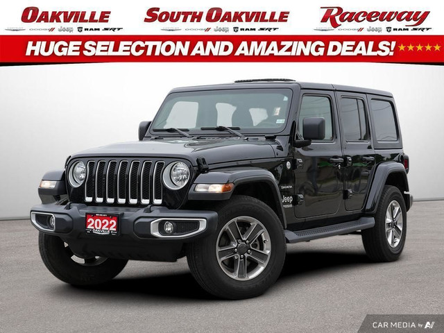 2022 Jeep Wrangler SAHARA | 4 DOOR | NAVI | ALPINE AUDIO | BLUET in Cars & Trucks in Oakville / Halton Region
