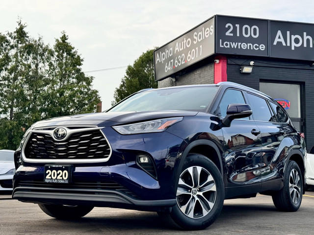 2020 Toyota Highlander XLE AWD|8 PASS|SUNROOF|LEATHER| in Cars & Trucks in City of Toronto