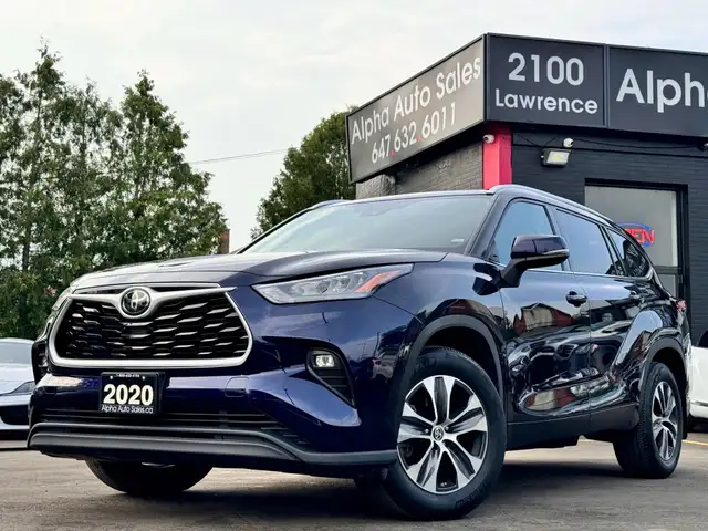 2020 Toyota Highlander XLE AWD|8 PASS|SUNROOF|LEATHER| in Cars & Trucks in City of Toronto - Image 2