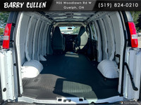 The 2025 Chevrolet Express Cargo Van 2500 Extended Wheelbase Rear-Wheel Drive in classic white is bu... (image 7)