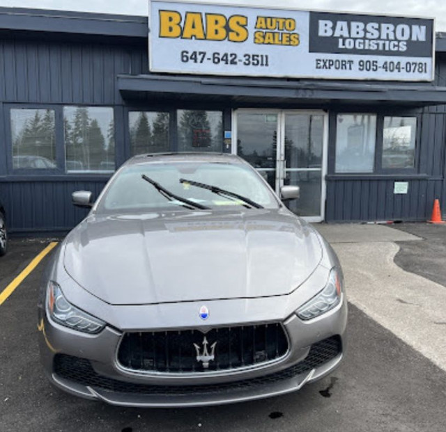 2014 Maserati Ghibli S Q4 AWD in Cars & Trucks in Oshawa / Durham Region