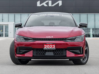 Step into the future with the 2023 Kia EV6 GT, showcased in a breathtaking Runway Red. This all-elec... (image 1)