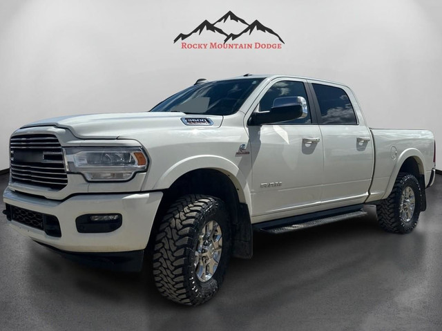 ONE OWNER 20222 RAM 3500 CREW CAB LARAMIE DIESEL in Cars & Trucks in Red Deer