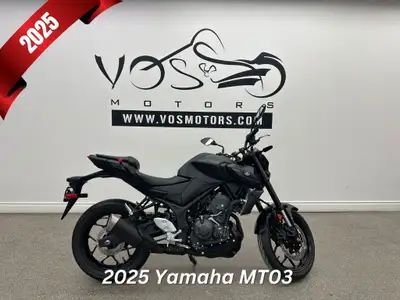 -No Payments for 1 Year The MT-03 returns in 2025 with a series of exciting and innovative updates.T...