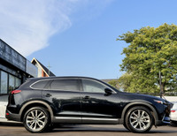 CX-9 AWD Signature - Jet Black Exterior on Chroma Brown Perforated Nappa Leather Upholstery - Carfax... (image 5)