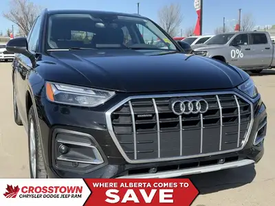 This Audi Q5 is equipped with: Leather Seating Surfaces, Sunroof, Heated front seats, Heated steerin...