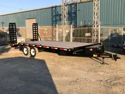 Miska 5 Ton Tandem Axle Deckover Float Trailer Made in Canada Deckover trailers, starting at just $9...