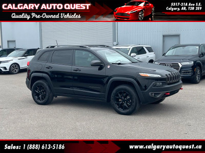  2017 Jeep Cherokee 4WD 4dr Trailhawk NAVI/B.CAM/LEATHER/PANOROO