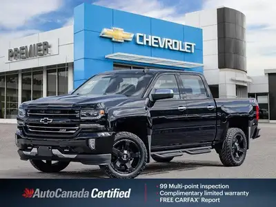 Experience the power and capability of this 2017 Chevrolet Silverado 1500 LTZ Crew Cab Pickup. This...