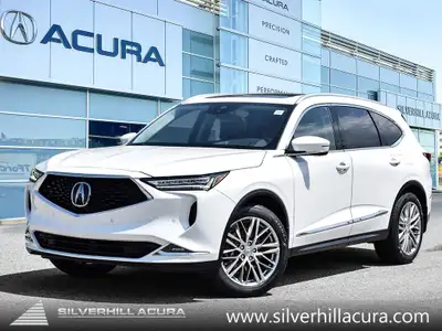 2023 Acura MDX Platinum Elite loaded with options Navigation System, Remote engine start, Heads up d...