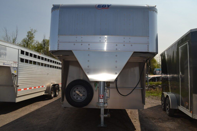 EBY 24' Ruff Neck Livestock Trailer in Cargo & Utility Trailers in Peterborough - Image 3