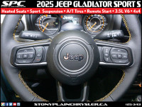 Experience the thrill of adventure with the brand new 2025 Jeep Gladiator Sport S 4x4, available at... (image 8)