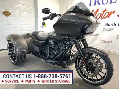 BRAND NEW CANADIAN HARLEY TRIKE HAS JUST 79 KM WITH FACTORY WARRANTY at True North Motor Sports. Gra...