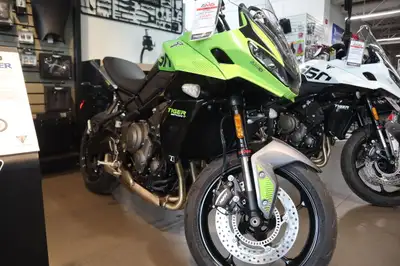 2025 Triumph Tiger Sport 660 Roulette Green THE NEW TIGER SPORT 660 The Tiger Sport 660 combines per...
