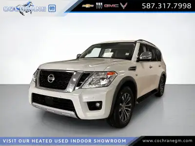 Our 2018 Nissan Armada SL 4WD lets you put your best face forward with an aggressive appearance that...