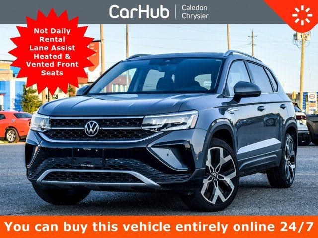 2022 Volkswagen Taos Highline 4Motion Pano Sunroof Blind Spot in Cars & Trucks in Mississauga / Peel Region