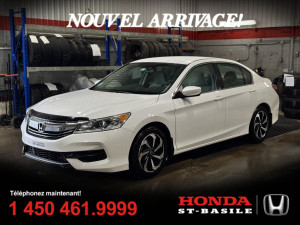 2016 Honda Accord LX + CVT +  CAMERA + CRUISE + A/C + WOW !!