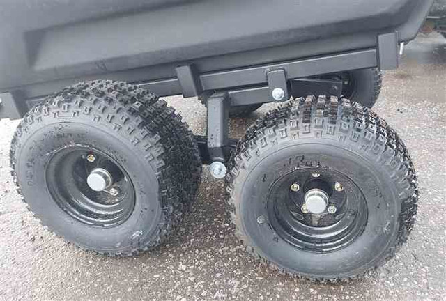 JENSEN TERRAIN HD-4 ATV DUMP TRAILER WITH POLY TUB in Cargo & Utility Trailers in Oshawa / Durham Region - Image 3