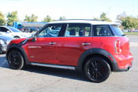 Nice Clean Mini Cooper Countryman S AWD with 6 Speed Manual Transmission. Red on Black Leather Inter... (image 4)