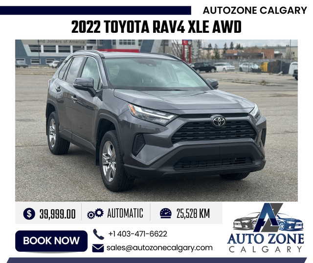 2022 Toyota RAV4 XLE AWD | $402.00/bi-weekly in Cars & Trucks in Calgary