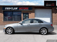 2013 Mercedes C350 4MATIC - Accident-Free! Grey on Black Leather Interior! Well Maintained! Loaded W... (image 2)