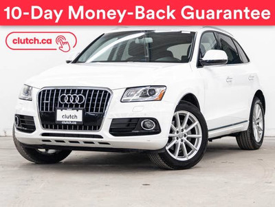 2016 Audi Q5 2.0T Technik AWD w/ Rearview Cam, Bluetooth, Nav